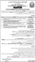 Admission notice for Peoples University Of Medical & Health Science For Women Nawabshah